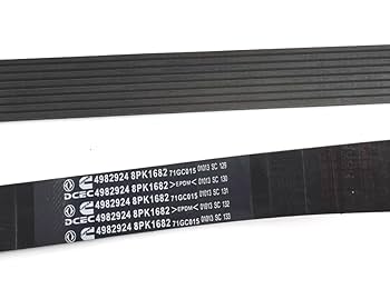 ぽん 1Pcs New For ISDE140 Engine Fan Belt 4982924 8PK1682